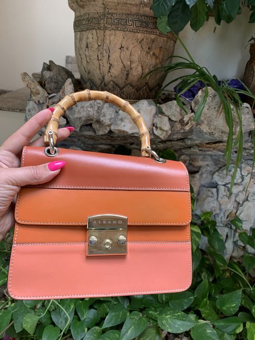 Чанта на Albano от естествена кожа