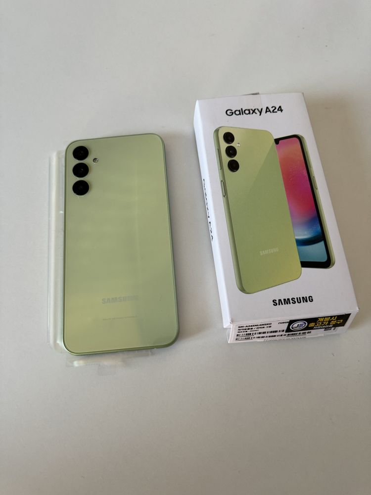 Samsung galaxy A24 ,128 gb, зеленый