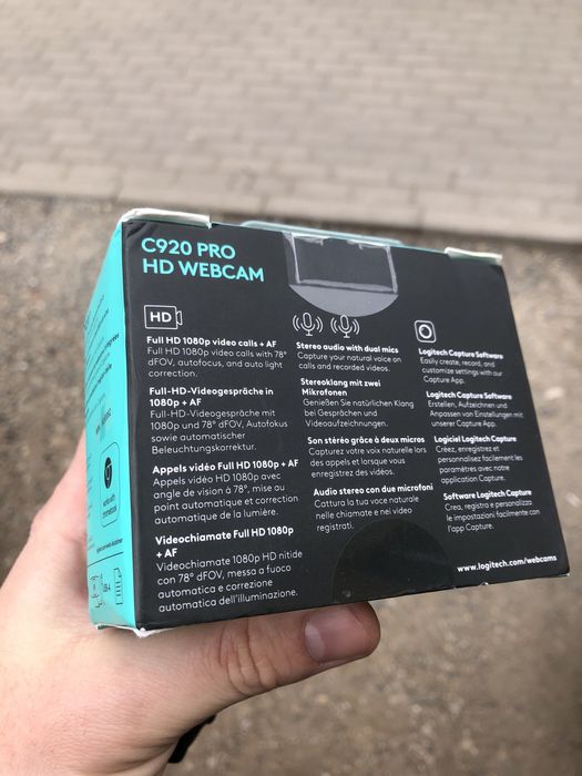 Camera web logitech c920