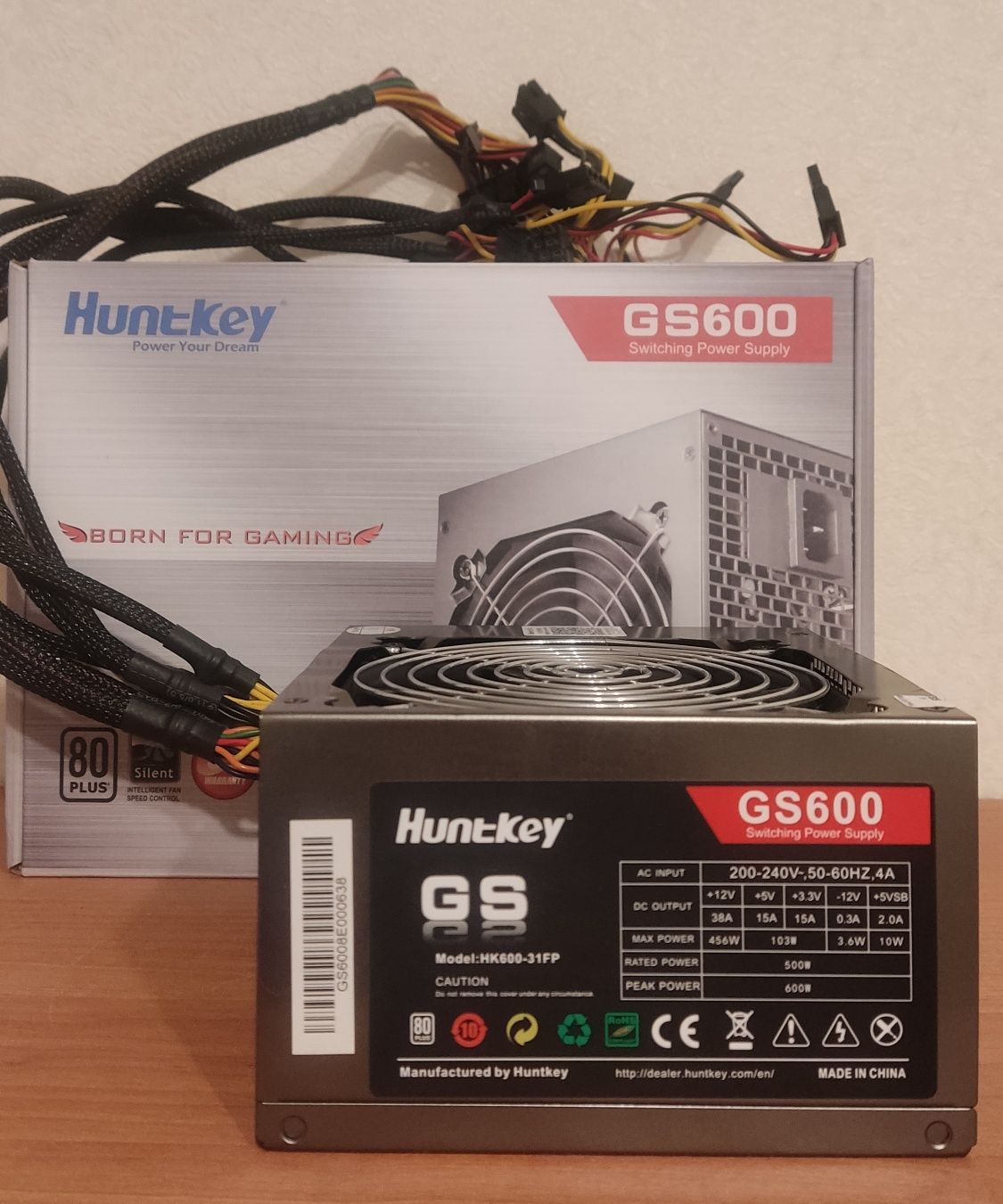 Блок питания HuntKey 600W