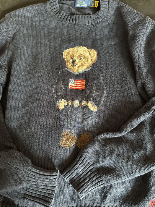 Свитер , PoloRalphlauren Bear, вязянная ,в хорошом состоянии ,размер M