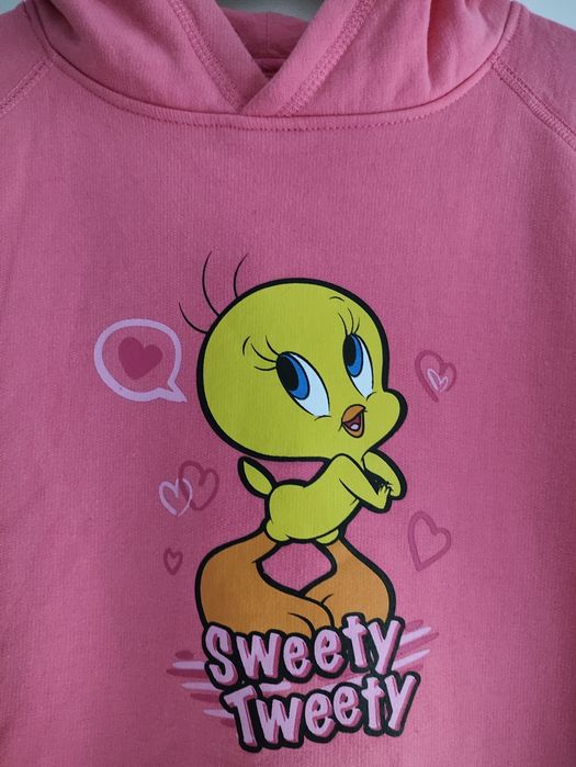 Hanorac copii roz Tweety Sportisimo