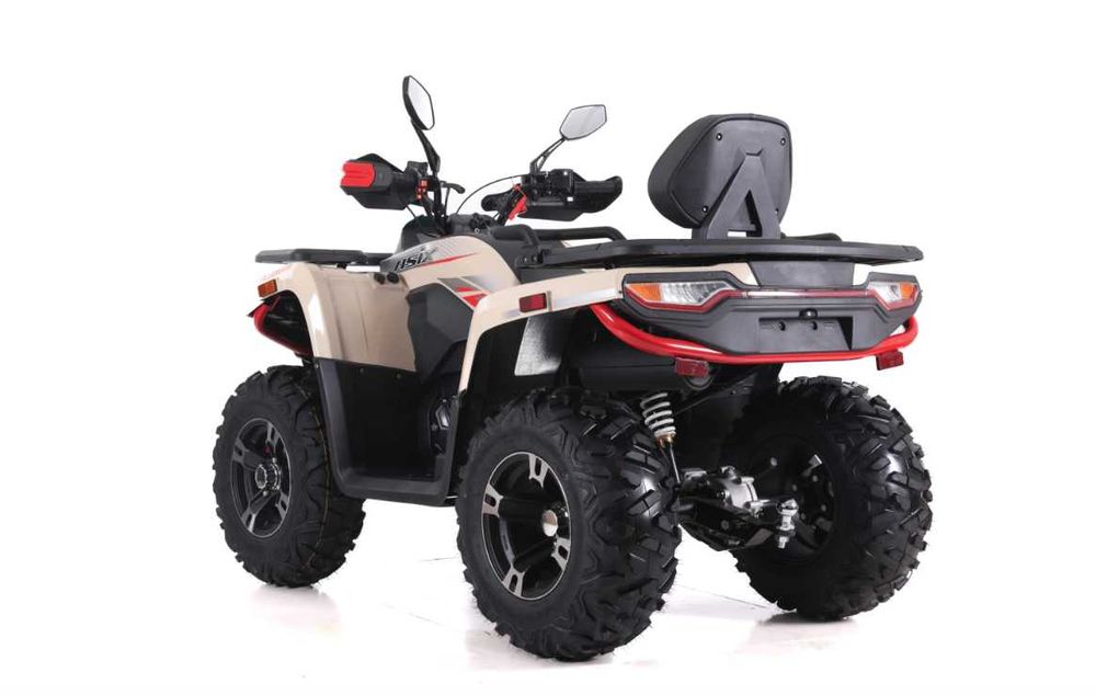 ATV Asix Challenger 300 , 2+1 viteze, crem/rosu, inregistrabil T3B