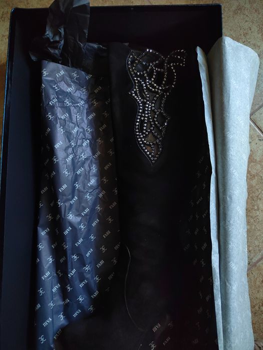 Ботуши Fabi Couture с камъни Swarovski