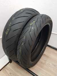 Set anvelope moto 120 70 15 cu 160 60 15 Pirelli rosso 2022 3321