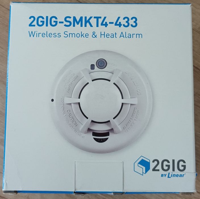 Senzor de fum și caldura wireless