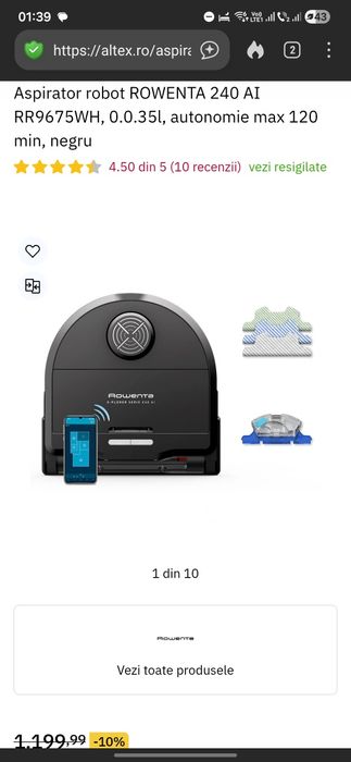 Rowenta x-plorer 240 AI