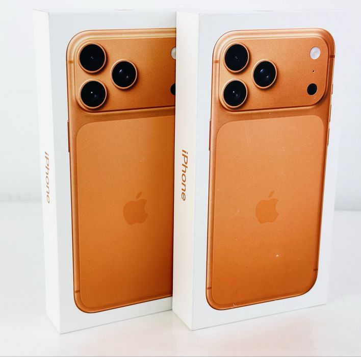 НАЛИЧЕН! Apple iPhone 17 Pro Max 512GB Orange НОВ!