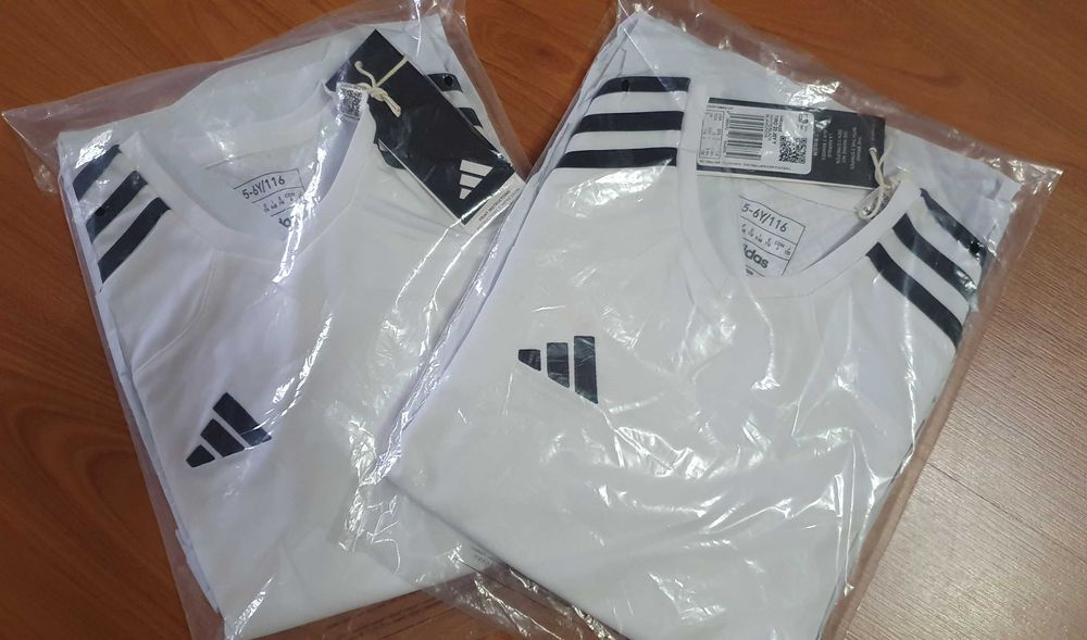 Tricou copii Adidas Tiro 23 Alb HR4620 XXS (5-6 ani) & XL (15-16ani)