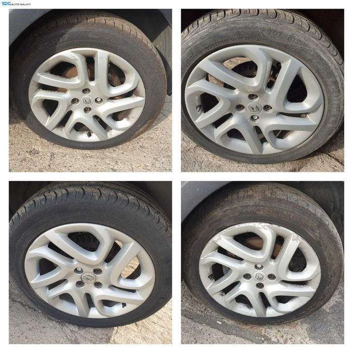 Set 4 Jante Aliaj 205 55 17 R17 4x100 Renault Zoe 2012 - 2017 [K7514]