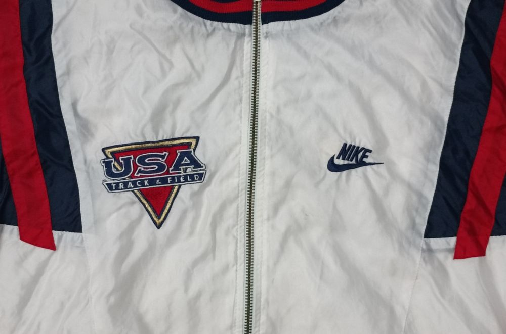 Nike USA Official Track & Field 1992 Olympics Vintage Jacket яке L