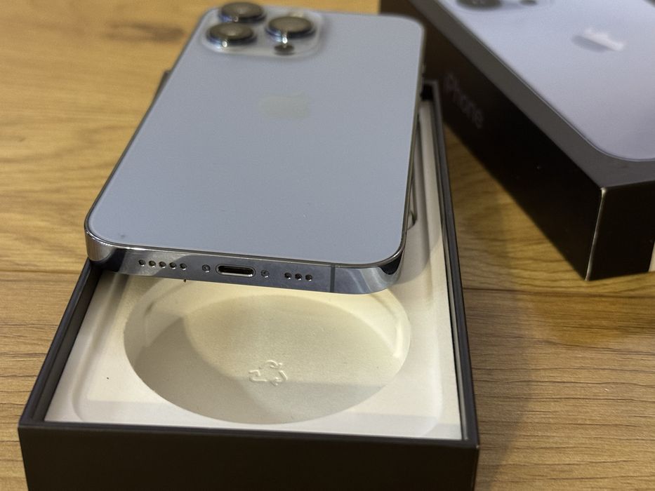 Бартер iPhone 13 Pro 128gb 100% син