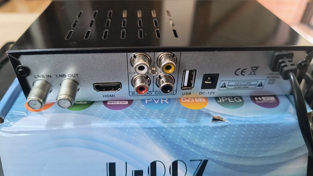 Decodor satelit U-007, dvb-s2 cu emulator
