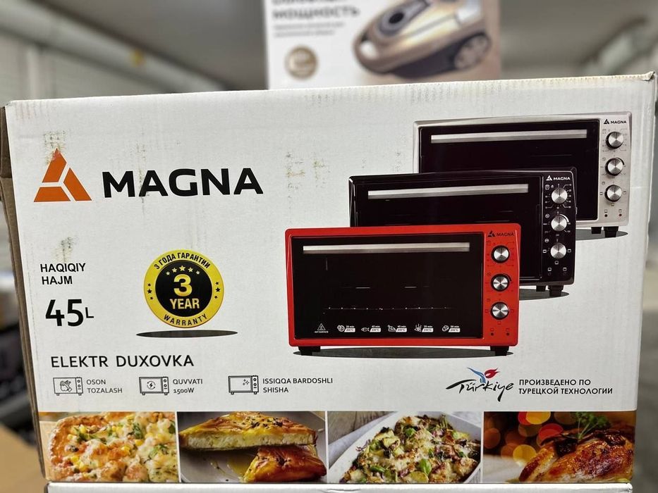 Magna pech 32 litr Garantiya 3yil Dostavka tekin