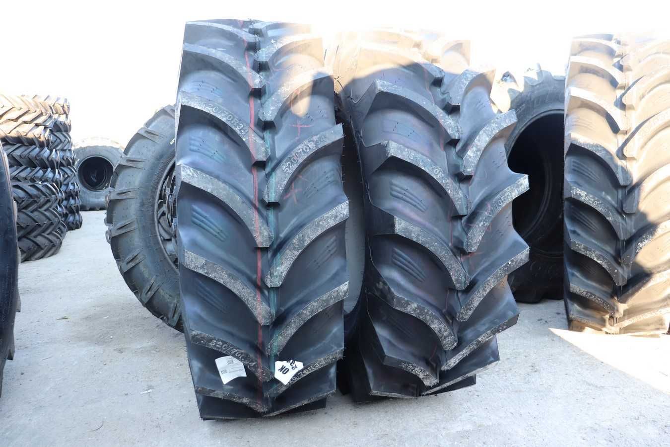 Cauciucuri noi 520/70R34 OZKA anvelope tractor 148A8/146B