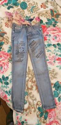 Продаются летние джинсы на девочек разных моделей и размеров