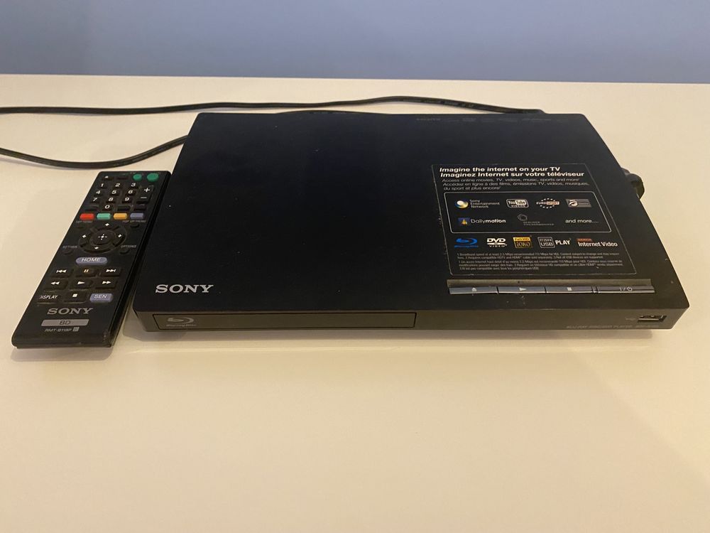 Sony DVD blue ray  HDMI model BFP-S185