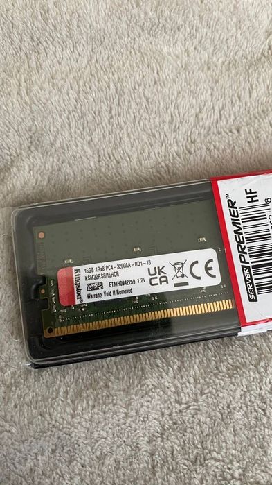 Сървърна Памет 16 gb DDR4 3200 MHz, Kingston KSM32RS8/16HCR