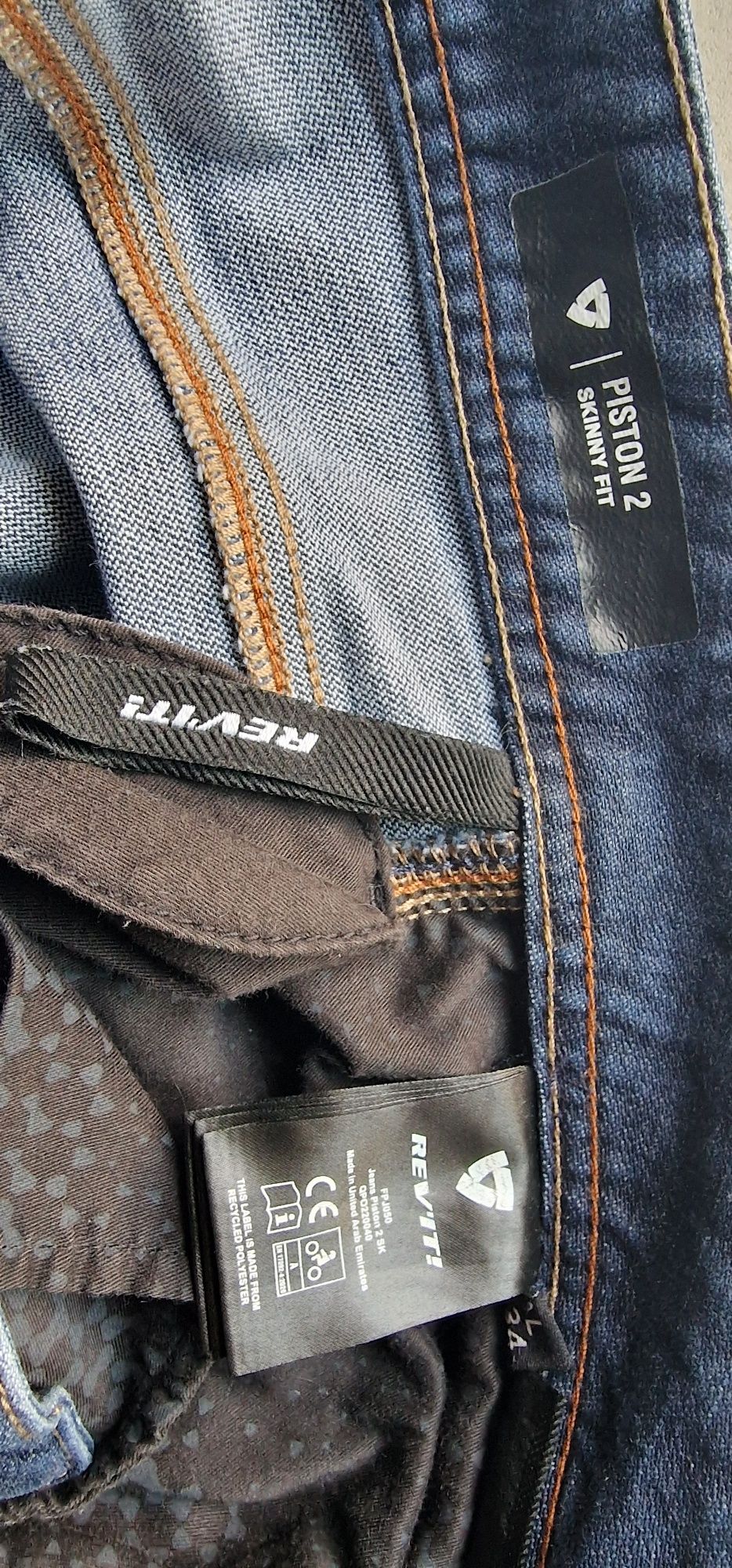 Blugi moto jeans Piston 2 Rev'it