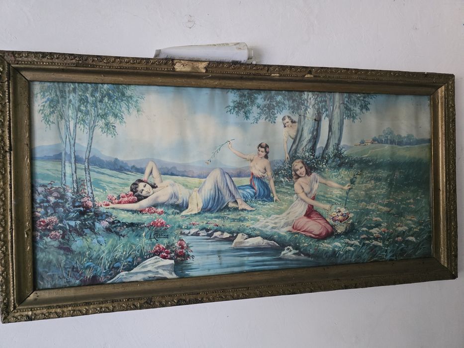 Tablou vintage a artistului A.Collino