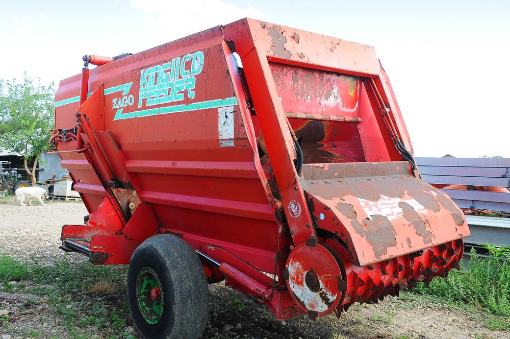 Remorca tehnologica 10 mc incarcare/descarcare automata, freza siloz