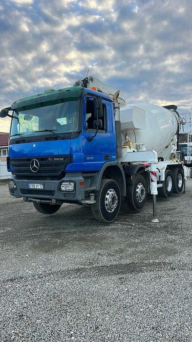Mercedes Actros MP2 Cu pompa Sermac 24 mc si Mixer 8 mc