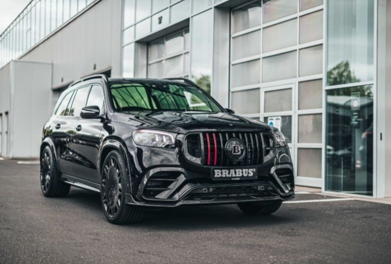 Решётка радиатора brabus rocket на X167 Mercedes, GLS450,GLS580