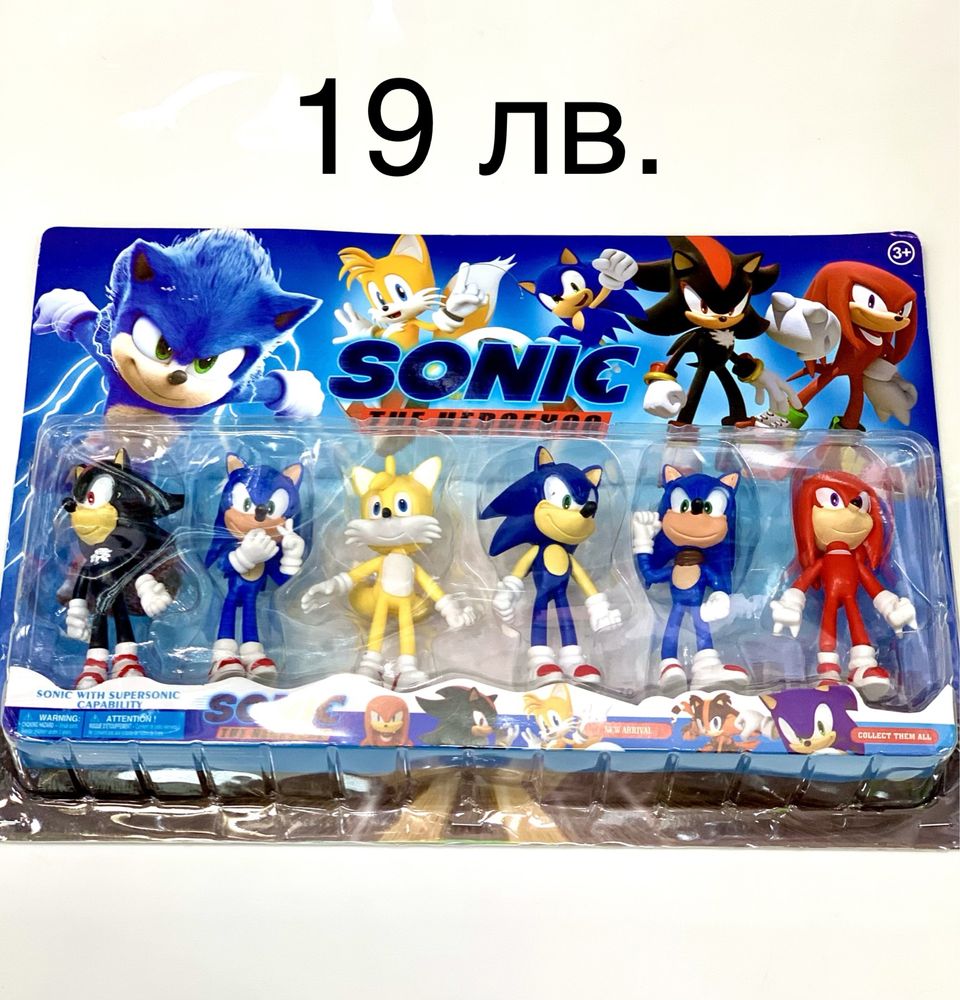 Соник/Sonic/Писта Соник/фигури Соник/плюшена играчка Соник