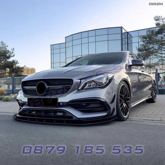 Тунинг преден спойлер лип сплитер AMG Mercedes CLA C117 Facelift