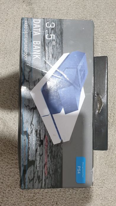JYS PS4 Data Bank Hard Drive Upgrade Dock 3.5″ Hard Drive Enclosure