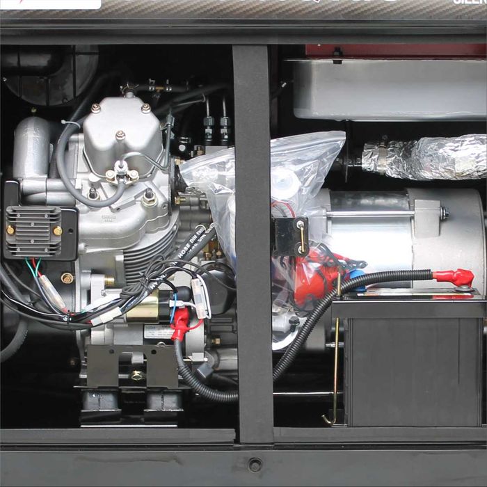 Generator SENCI SCD13000Q-ATS, Putere max. 11 kW, 230V, AVR Diesel