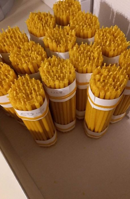 Свечи восковые 16 см