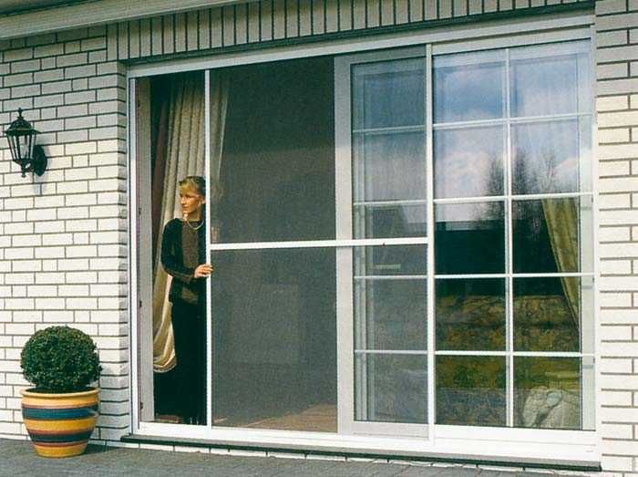 Москитная сетка плиссе |На окна  и двери   Mss474