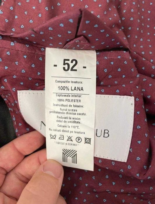 Sacou de mire elegant negru, mărimea 52 / L, purtat o dată