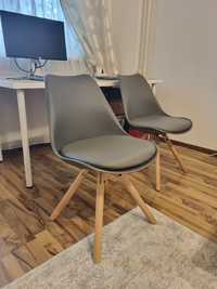 2 scaune gri stil scandinav Somproduct