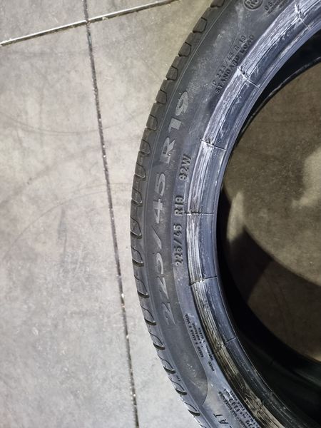 225/45/19 PIRELLI 2бр RunFlat