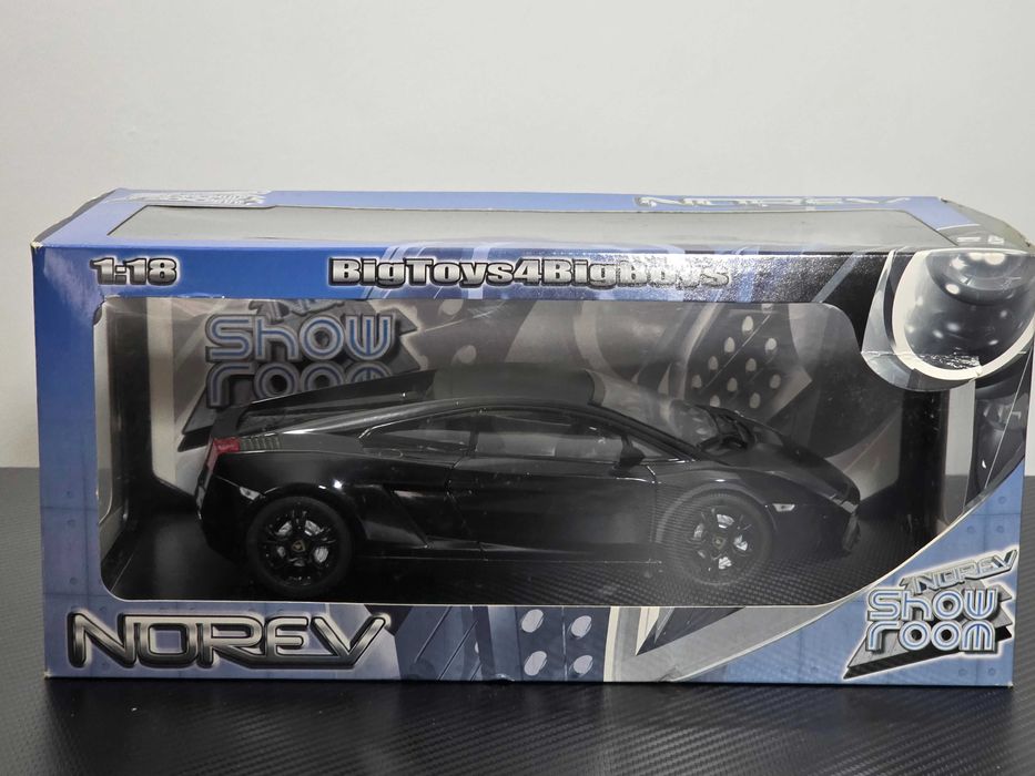 Macheta Auto 1/18 Norev Lamborghini Gallardo NERA