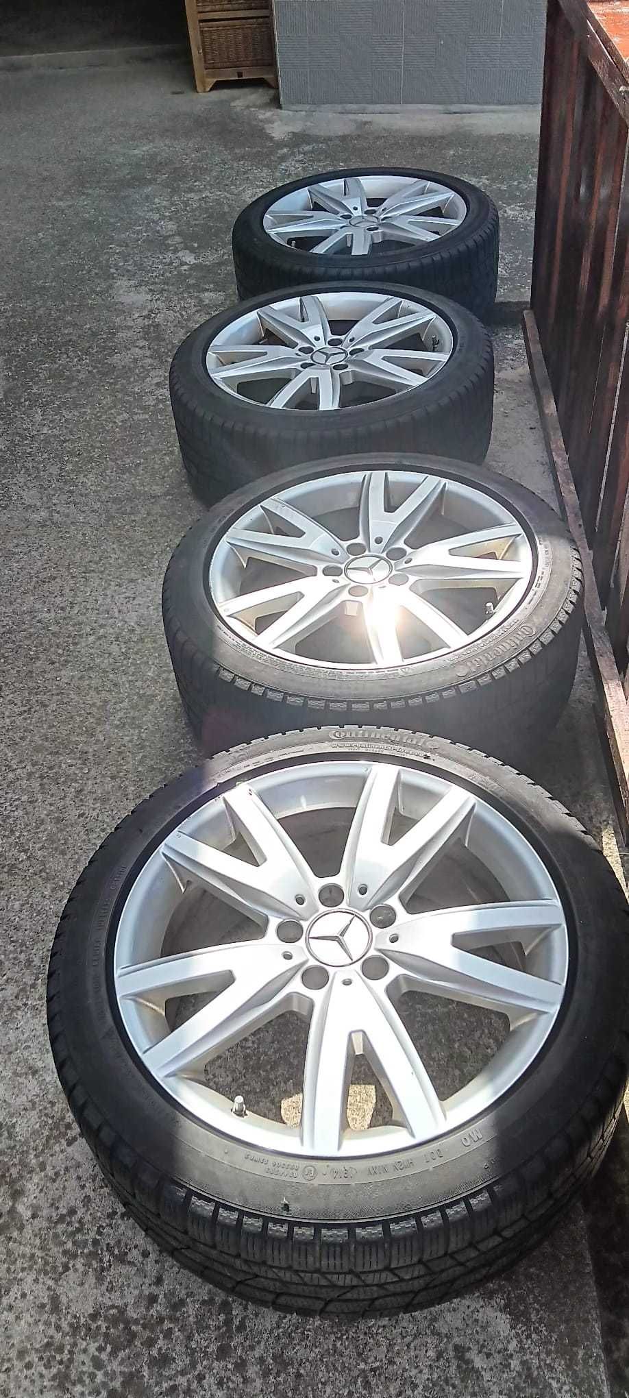 Джанти за Mercedes с гуми