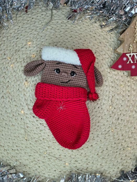 Плетени играчки за Коледа