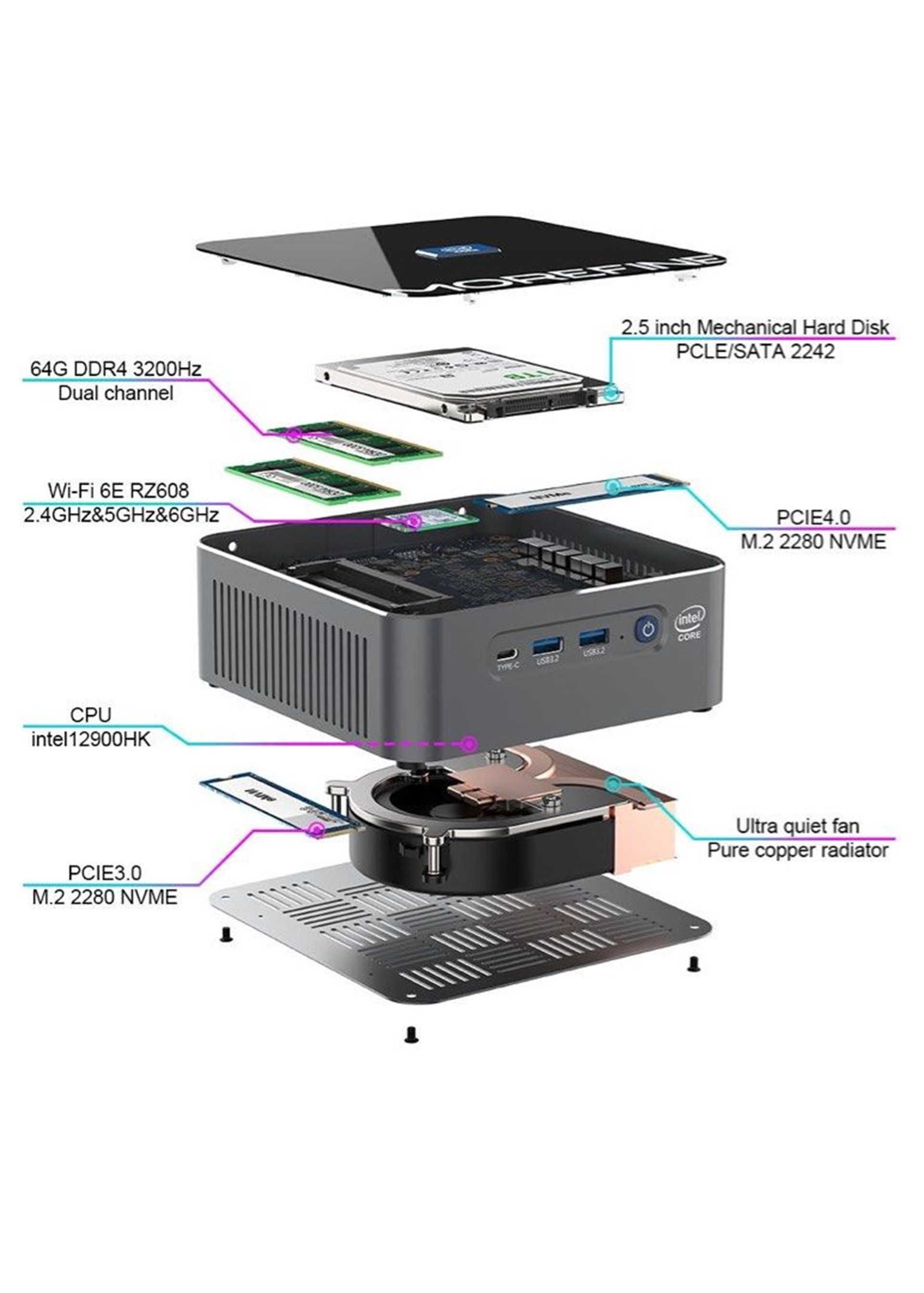 OFERTA PASTI Morefine S600 barebone