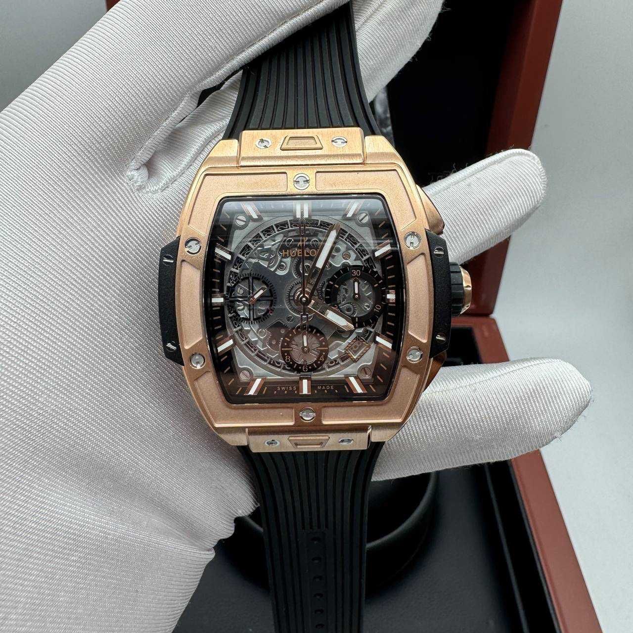 hb spirit of big bang 44mm злато