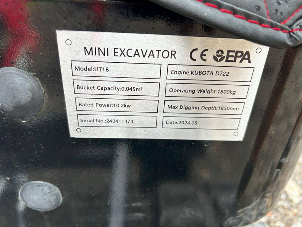 Miniexcavator Beartrac HT18, motor Kubota (si inchiriere)