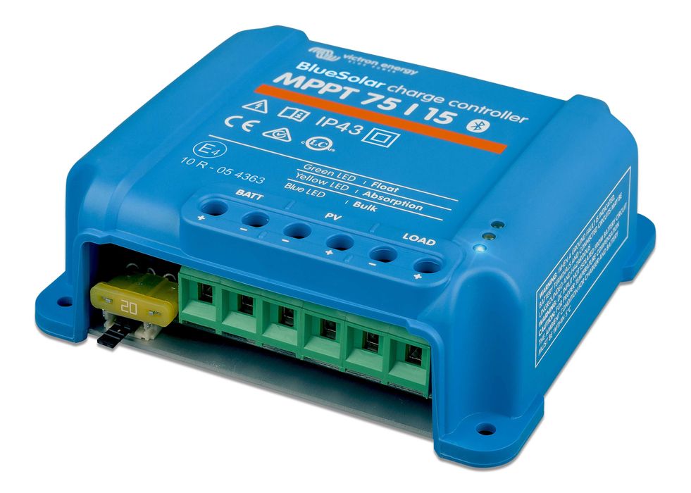 Нов контролер Виктрон Victron Bluesolar MPPT 75/15 - 12/24V 15A