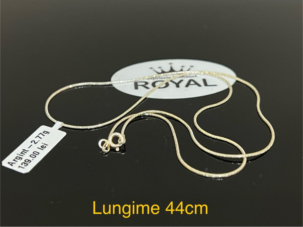 Bijuteria Royal CB : Lant argint unisex 925 2,77gr lungime 44cm