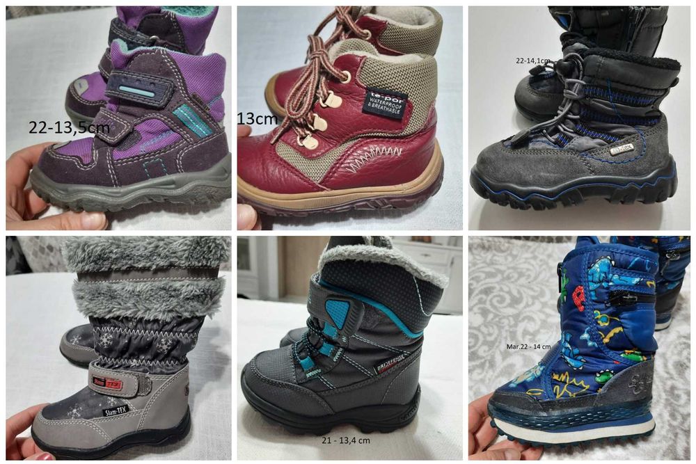 Incaltaminte de iarna pentru copii marimi 21 si 22