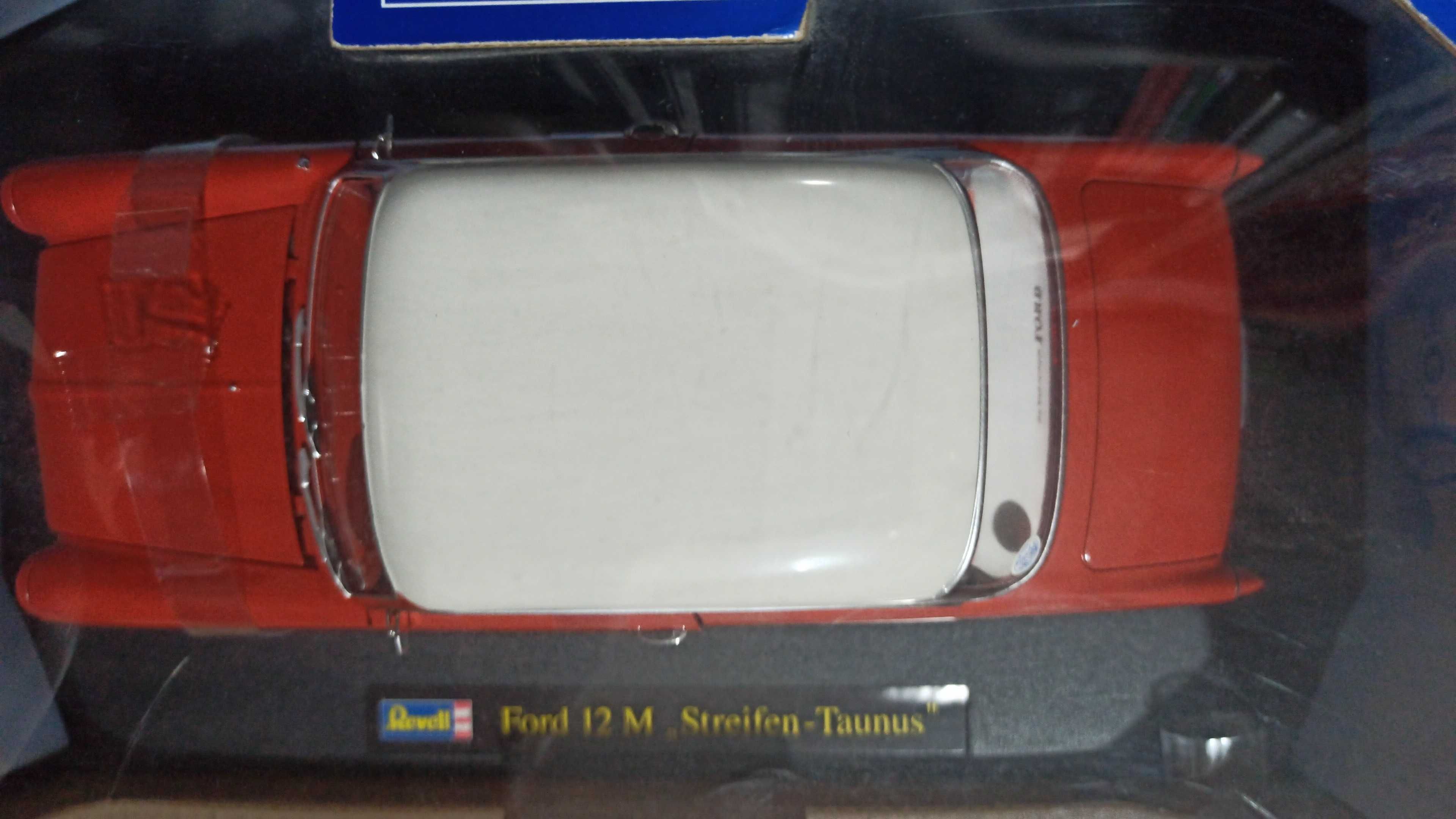 Revell Metal 1:18: 08879 Ford 12 M Strip Taunus