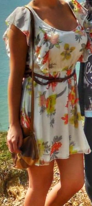 Rochie inflorata AMISU, marimea 36
