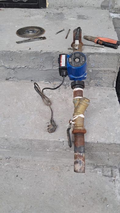 Насос для отопление комплект