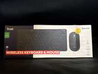Kit Wireless Trust Lyra - Tastatura, USB/Bluetooth , hard