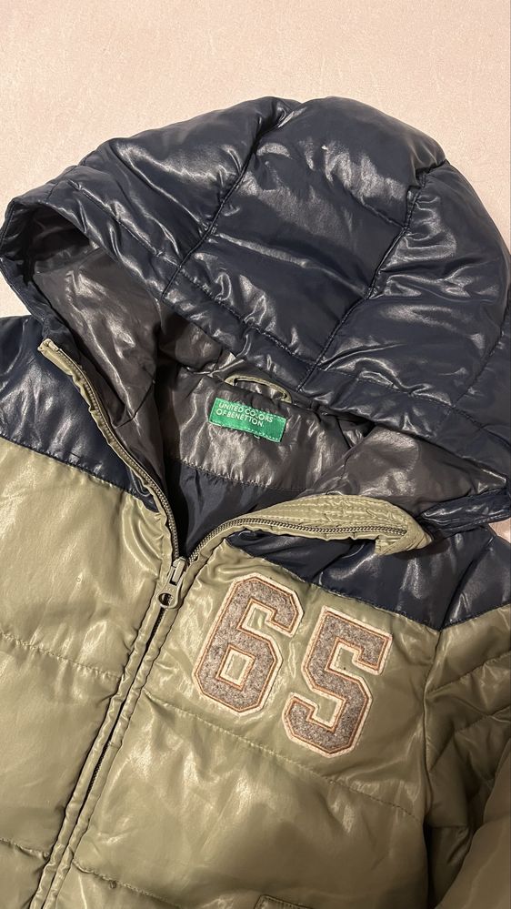 116 см, яке с пух Benetton